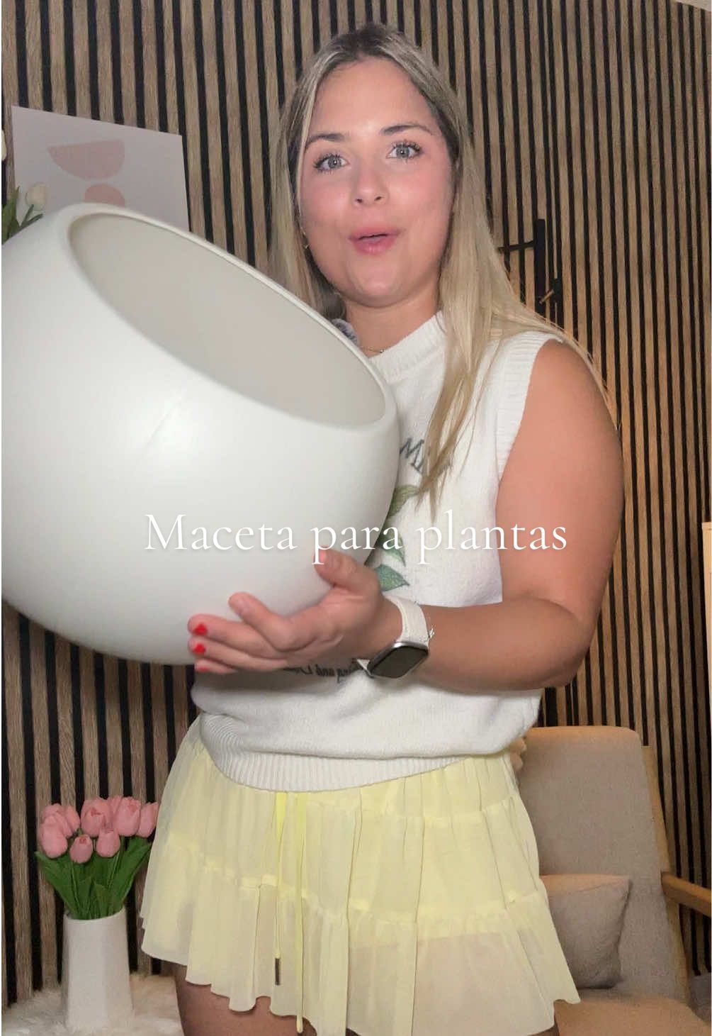 Maceta plástica 😍 #plasticpot #homedecor #plantspot #homeplantsdecor 
