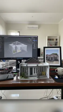 Ikutan trend yg lagi viral  #ai #miniaturemini #rumahminimalis #trending 