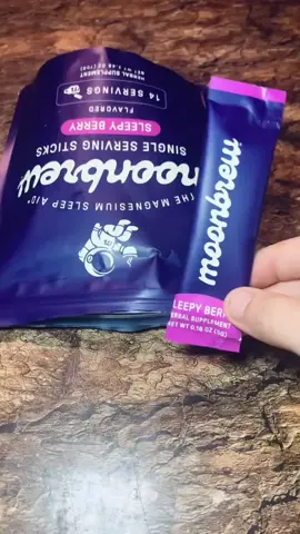 MoonBrew Sleepy Berry Magnesium sticks support restful, melatonin-free-sleep . Always talk to your doctor before use.  #moonbrew #bettersleep #nighttimeroutine #healthylifestyle #wellnessjourney 