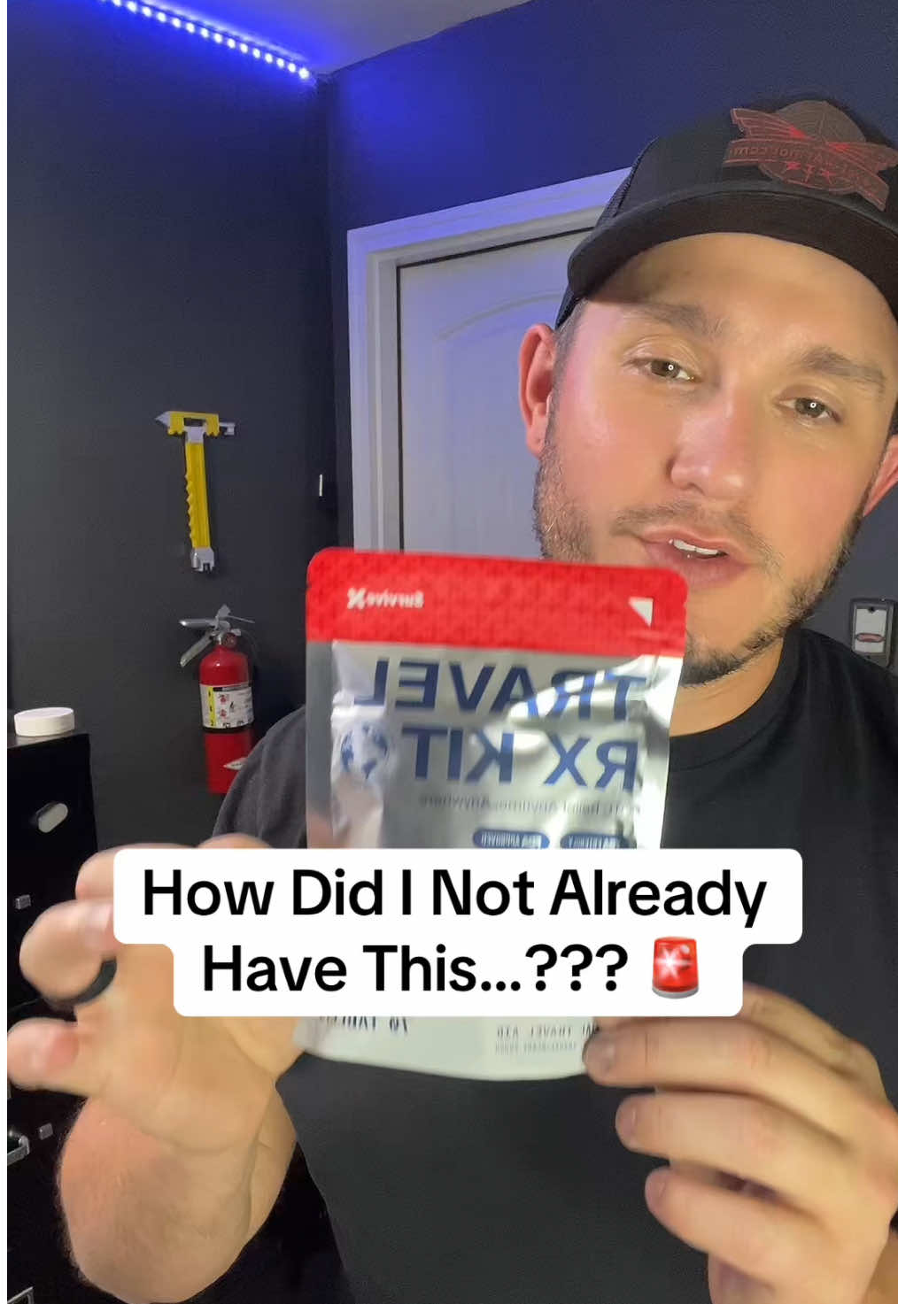 GRAB and GO 🚨💊#edc #traveltips #bugoutbag #prepper #MomsofTikTok @INTENT US 