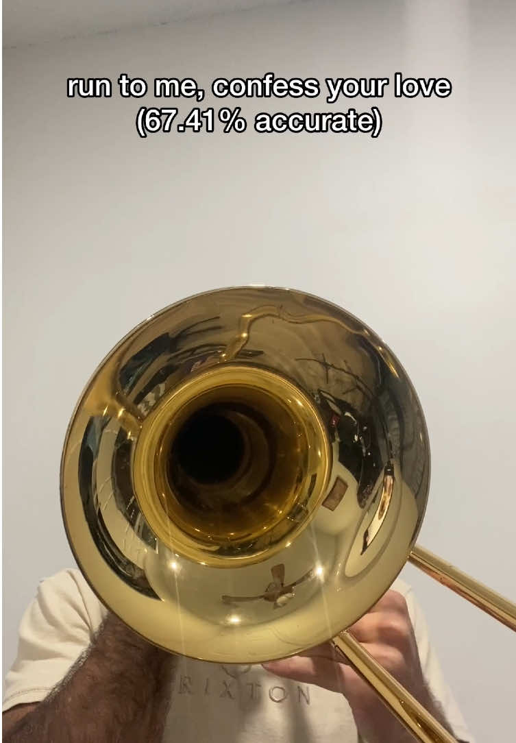 run to me, confess your love #trombone #funny #memes #trending #fypシ 