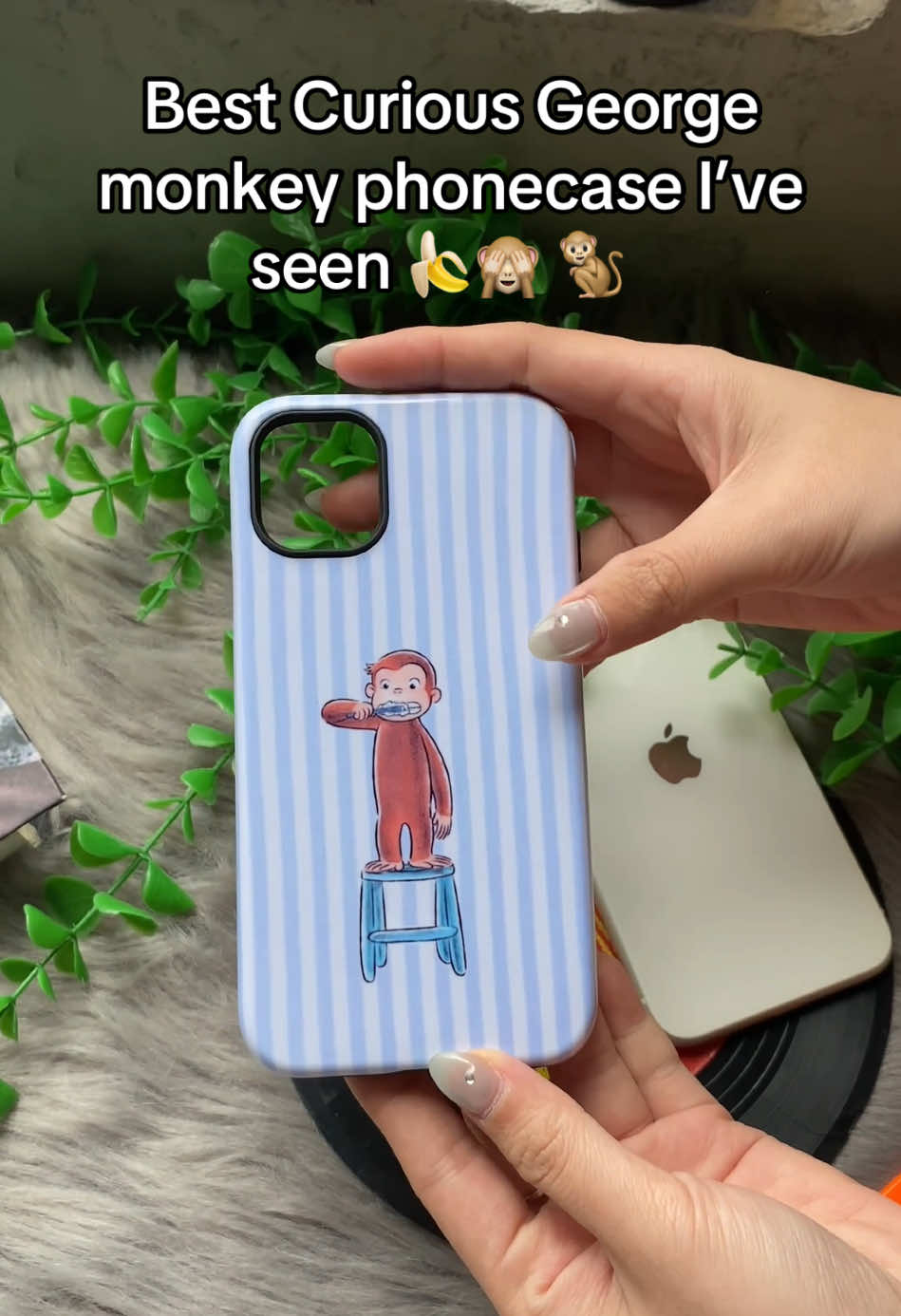 Best Curious George monkey phonecase I’ve seen 🍌🙈 🐒   #phonecase #curiousgeorge #cartoon #memeryunlocked #childhood