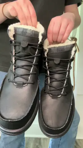 New Bradley boots in black! #wallyheydudes #heydudeshoes #bradleyboots 