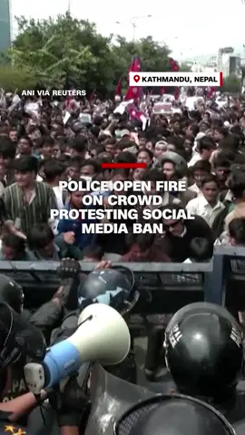 Protests over a government ban on most social media have turned violent in Kathmandu, Nepal. A curfew is in place for Monday around parliament and other government buildings as police clash with protesters. #CNN #News #Protests #Nepal