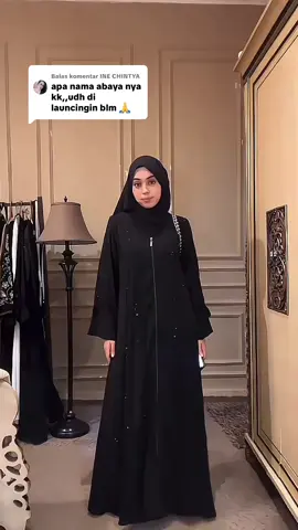 Membalas @INE CHINTYA UDAH BISA DI ORDER DI KERANJANG KUNING #abaya #abayamewah #abayahitam #ameeramuslimgallery 