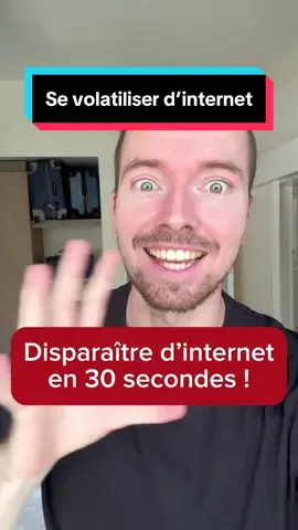 Effacer toute trace de soi sur internet #astuces #frenchstartupper 