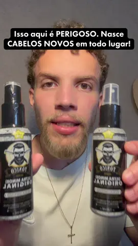 Use com CUIDADO. Isso faz nascer fios NOVOS até onde não devia!  #calvo #cabelo #barba #cabeloebarba #minoxidil 
