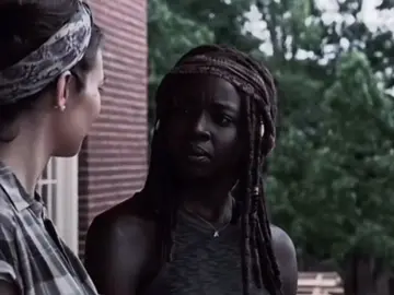~MAGGIE & MICHONNE ~ // I hated Michonne so much 💆🏻‍♀️// • • • • • #maggierhee #michonnegrimes #thewalkingdead #twdedit #fyp 