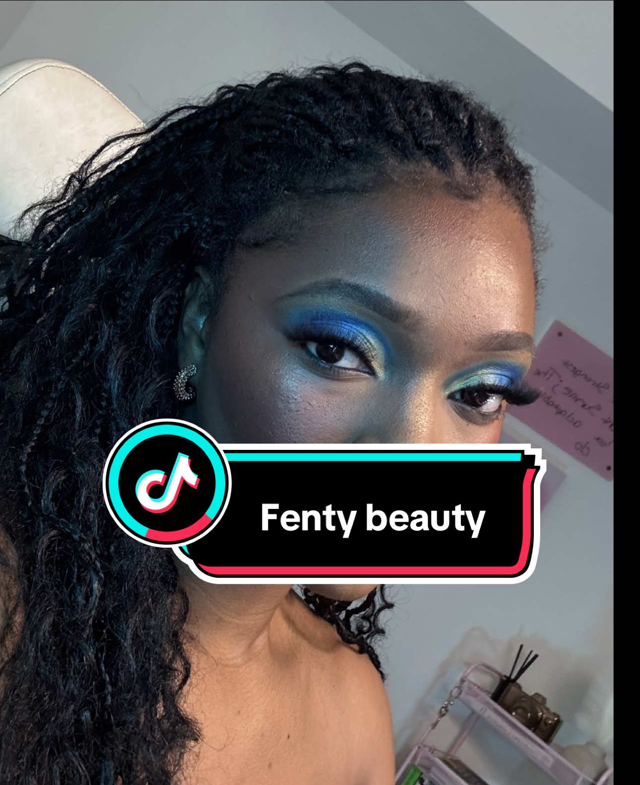 Come back for part 2 to see the results! At first I was just freestyling with colors but it came out so damn good! #fyp #LanguageLearning #makeuptutorial #fentybeauty 