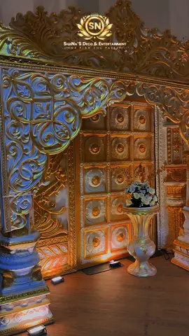 Rathai Krishna Wedding Mandap Decoration #rathaikrishna #goldwhite #allkindofdecoration #weddingpackages #shanas 