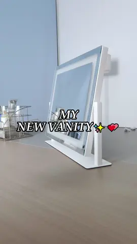 It is brighter than a Vanity table💕💕#tiktokshop #homedecor #dealsforyouday #vanitymirror #ledmirror  