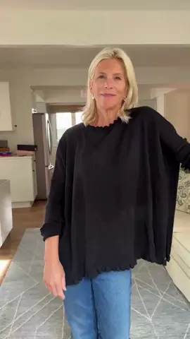 Sweater weather is here and I’m living in my new Catalina Ruffle Sweater from Casual or dressed up, tucked or untucked—it just works every time. The ruffle details give it that little something extra. 👉 Comment WANT to get the link! https://liketk.it/5nv1i