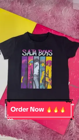 Saja Boys is so cool!!! Don’t miss out 😍✨🌟💕💫 - [ ] #kpopdemonhunters #kpopdemon #kpophunters #huntrix #movie #kids #youth #animegirl #sajaboys #rumi #mira #zoey #tiktok #videoviralitiktok #viral #trending #tshirt #fyp #foryou #jinu 