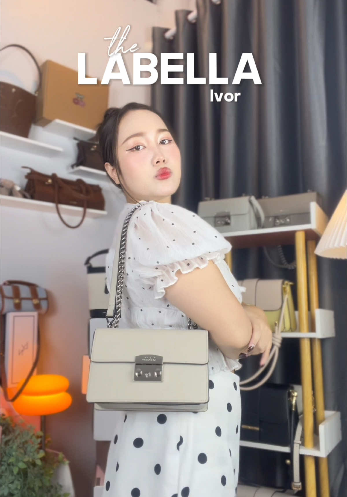 Labella รุ่น Luna ✨👀💘 #Labella #กระเป๋าสะพายข้าง 