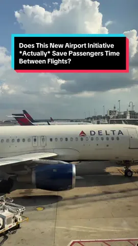 One Stop Security, @delta’s new program, could change the way we travel. The initiative is designed to allow passengers to bypass redundant security checks—ultimately enabling them to proceed directly to their gate, as they would for a domestic connection, rather than having to pick up and recheck their bags and go back through TSA after landing in U.S. The process is said to save travelers up to 45 minutes... but does it actually work? Right now, this has been rolled out for customers flying from London’s Heathrow Airport (LHR) and connecting through Hartsfield-Jackson Atlanta International Airport (ATL) to a domestic destination. Senior social editor @Maddie Hiatt flew from London to find out firsthand. #deltaairlines #airportsecurity #heathrowairport 