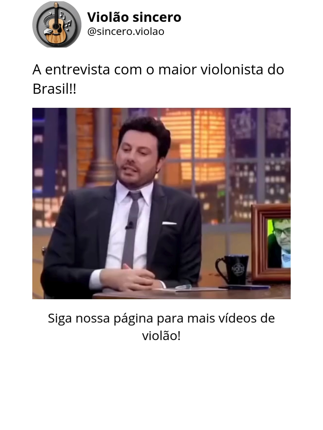 👏Esse é sem dúvida o melhor do Brasil! Siga nosso perfil @sincero.violao #musica #violaoacustico #fingerstyle #solo #dedilhado