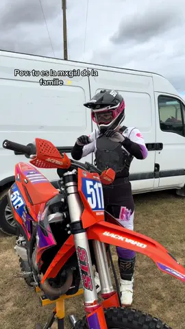 La mortaise de la famille et vous ? #mxgirl #mx #rider #famille 