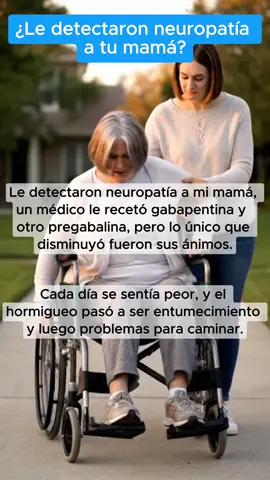 ¿A tu mamá le diagnosticaron neuropatía? No dejes que sufra. Déjame un comentario o visita mi perfil de TikTok para saber cómo cuidarla. #neuropatia #neuropatiadiabetica #comotratarlaneuropatia #dolorneuropatico #mexicomx