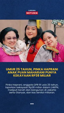 Anggota DPR RI termuda, Pinka Haprani (25), laporkan harta Rp38 miliar—dengan aset properti bernilai miliaran dan kas tunai signifikan. Fokusnya kini pada isu anak, perempuan, dan disabilitas di parlemen. Kisah ini menarik banyak perhatian—apa tanggapanmu tentang publik figur seumuran ini membukukan kekayaan besar? #politikmuda #asetpublik #LHKPN 