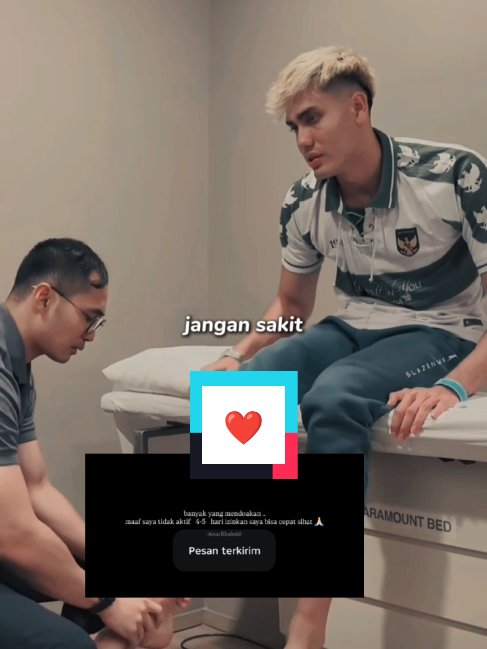 #CapCut  sehat sehat ya ganteng ❤ stop dulu aktivitas nya yaaaaa 😉.  @AisarKhaledd @rull @A R I L 🇵🇸 