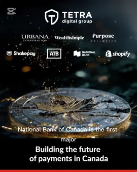 today in wealth 20250908 National Bank of Canada is the first major Canadian bank to back a Canadian dollar stablecoin, a digital currency tied to the Canadian dollar. Partnering with fintechs like Shopify and Wealthsimple, the bank invested $10 million in Tetra Trust to develop this stablecoin. Set to launch in early 2026, it aims to make business payments faster and cheaper, though regulators warn of financial risks