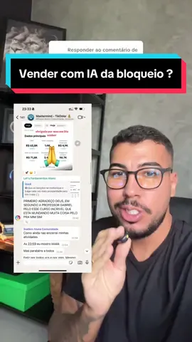 Respondendo a @Dica do Rico Vender com IA no Tiktok Shop da bloqueio ?  #tiktokshop #ia 