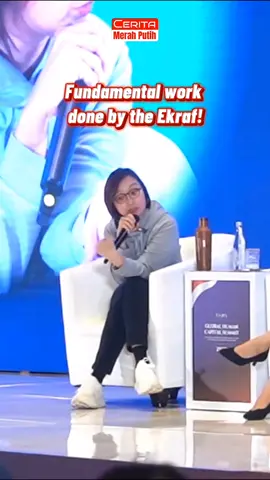 how do you think ekraf's work so far? #ekraf #kementerianindonesia #ireneumar 