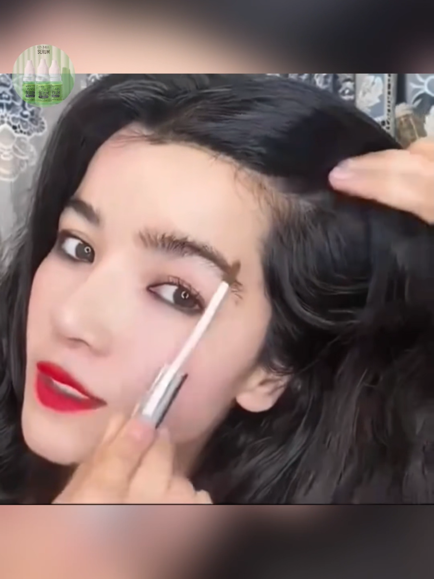 Serum Usma giúp mi cong, mày rậm, tóc mọc nhanh dài chắc khỏe #SerumUsma #TinhChatUsma #DuongMiTuNhien #DuongMayTuNhien #DuongTocCon #thuhabeauty #ChamSocMiMayToc #ThaoMocLamDep #LamDepTuNhien #SerumLamDep #TikTokShopBeauty