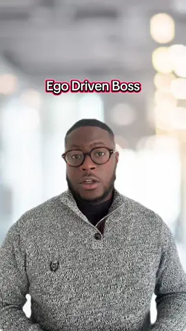 The Ego Driven Boss…  #career #skit #work #fyp 