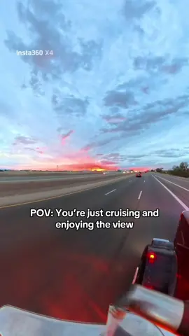 What state did I film this beautiful sunset in? #oldschooltrucking#sunset#cruising#kenworth#enjoyingthemoment