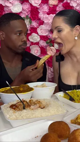 Watch her go CRAZY for this African patty! 🍲😍 Who’s trying it next? #FoodObsession #AfricanFlavors