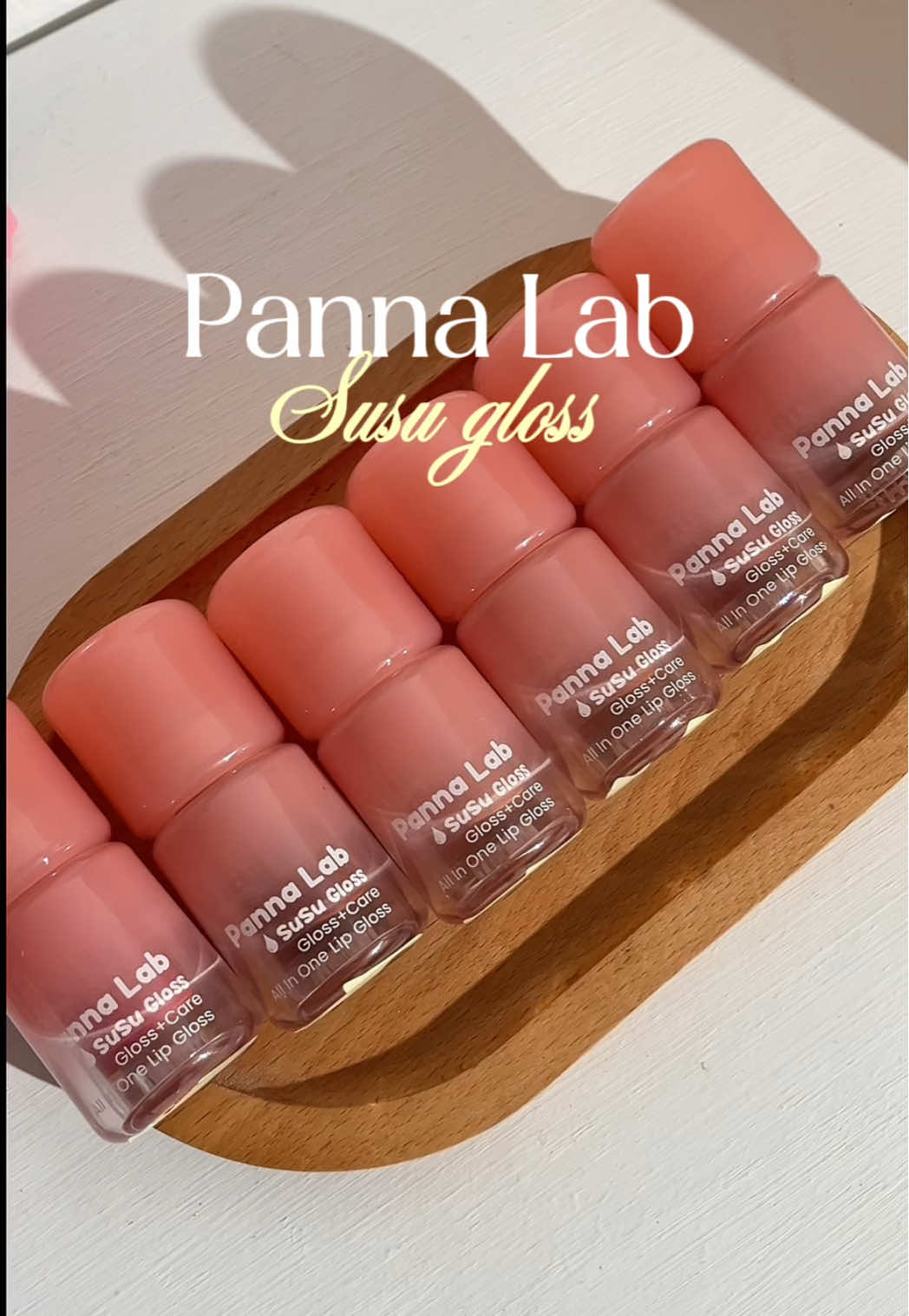NEW LAUNCH pannalab😍 wei i suka this one !! pigmented + lips nmpk plump @panna lab #pannalab #pannalabsusugloss #lipgloss 