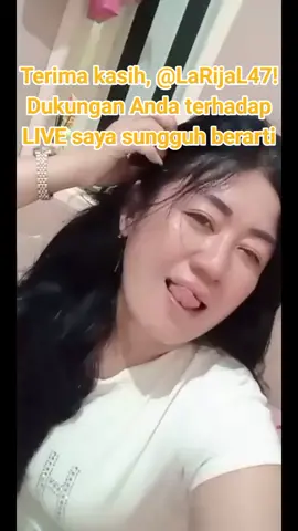 LaRijaL47, terima kasih atas dukungan luar biasa Anda di LIVE saya! Saya akan terus membuat konten LIVE yang lebih baik! @LaRijaL47 #tiktoklive #livehighlights #livegift #moneygun #senjatauang 