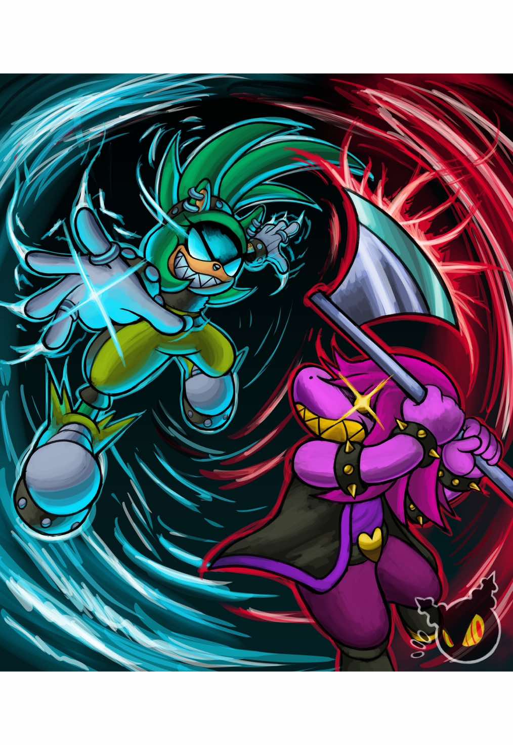🪓ELECTRIC BUSTER⚡️: Susie Vs Surge ( Sonic X Deltarune Animation) Susie: @abicadabriva12  Surge: @Vivian Reed VA 🌻  Animated by: @Pebs/Sen  SFX: CorbyVo Thumbnail: @souljah. 🇹🇷  —————————————- #sonicthehedgehog #deltarune #surgethetenrec #susiedeltarune #voiceover 