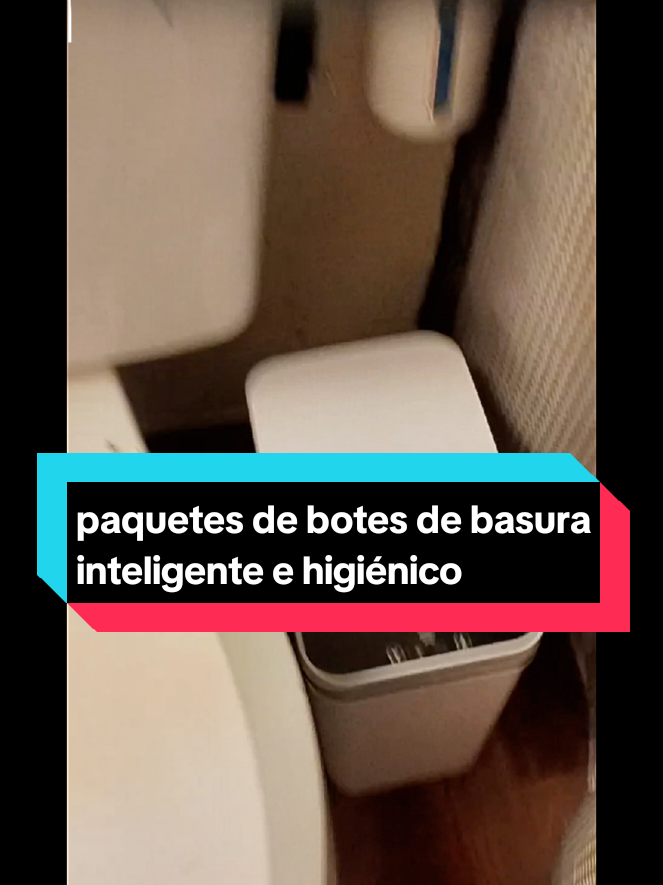 Paquete de 2 bote de basura inteligente e higienico#automaticlitterbox  #householditems  #usefulgadgets  #SuperBrandDay #summersfinalsprint 