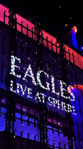Vegas Night 2: Our second night in Vegas was all about the legendary @Eagles. We’ve seen them at The Forum, but experiencing their music at the @Sphere was next-level. We sat in section 306, row 13, seats 1–2. Special thanks to the @Fontainebleau Las Vegas concierge for arranging a car service to and from the venue. Such an amazing night! #sphere #vegas #eagles #fyp 