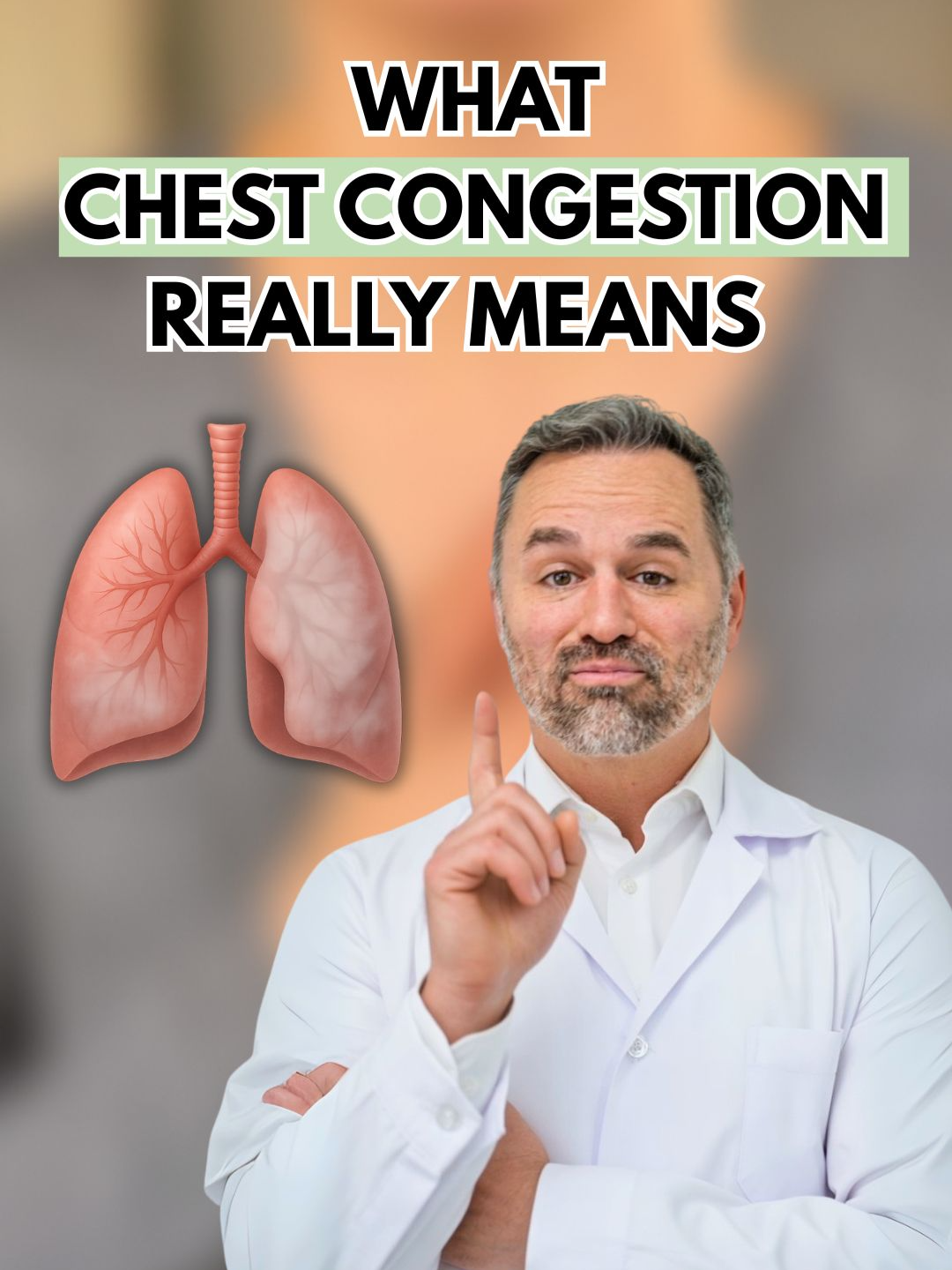 Chest congestion can feel heavy, painful, and frustrating. Sometimes it’s linked to acute bronchitis, other times it’s just lingering congestion from a virus. Knowing when to worry like if your chest hurts when you cough or you’re coughing up white phlegm matters. #chestcongestion #congestion #bronchitis #phlegm #congestionrelief #phlegm