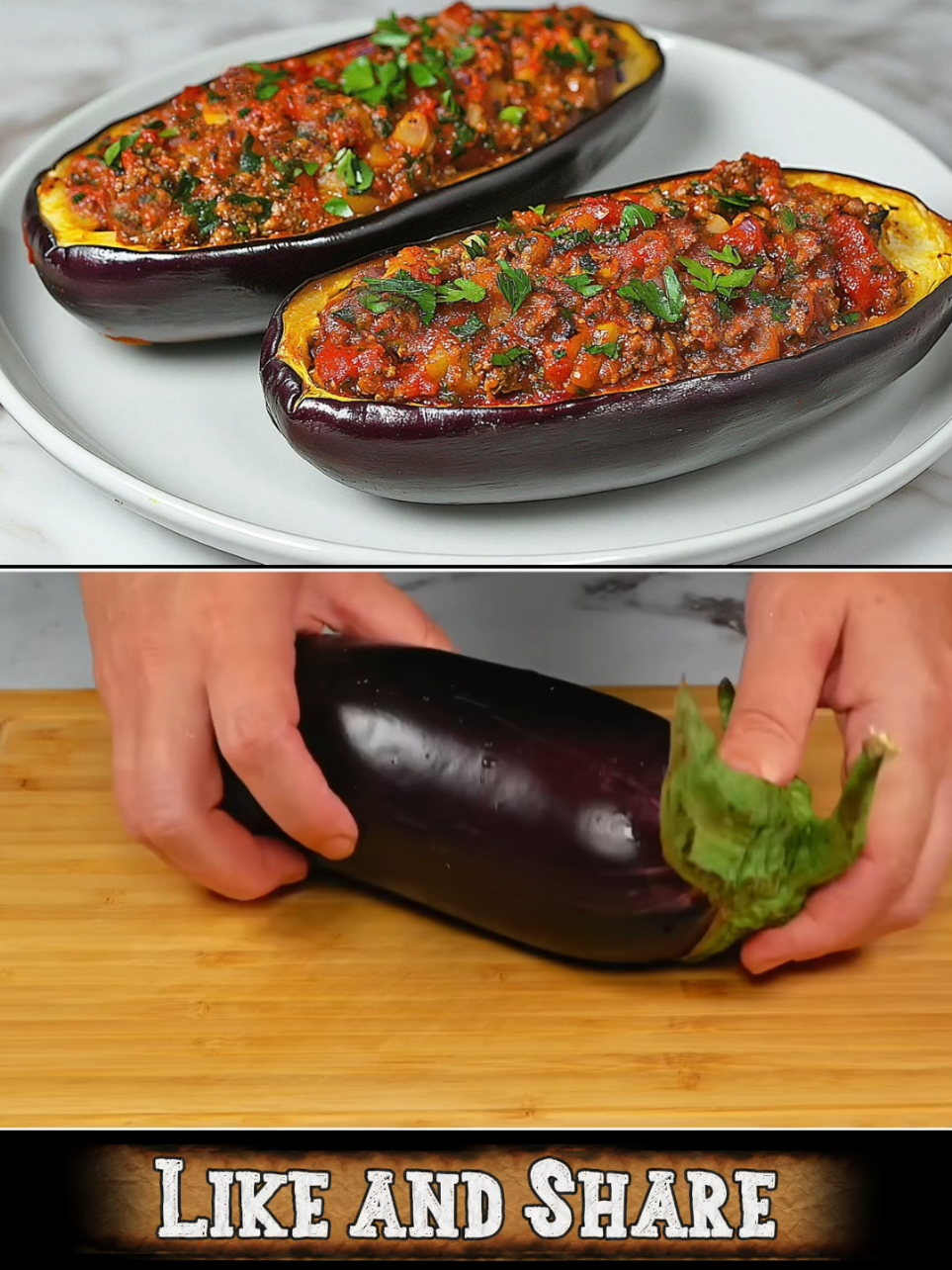 Unique Eggplant recipes  #Recipe #cooking #eggplant #eggplantrecipe #cookingtiktok #tiktokfood 