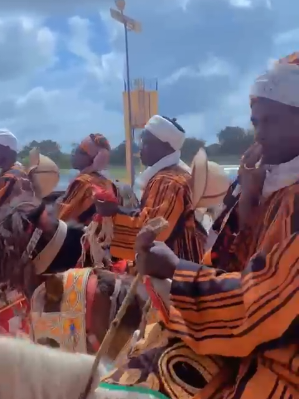 AMBIANCE AUTOUR DE LA NOUVELLE ARÈNE DE LA GAANI 2025 À NIKKI 🇧🇯🤭🥰 #Gaani #Nikki #nordbenin🇧🇯 #benintiktok🇧🇯 #bariba