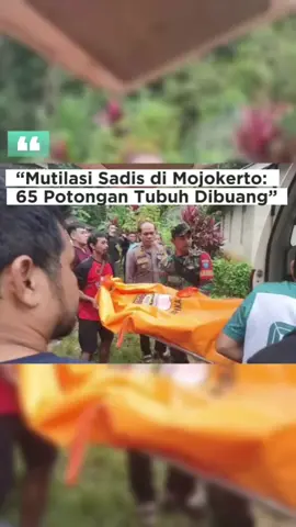Tragedi memilukan mengguncang Mojokerto. Seorang wanita berusia 25 tahun ditemukan tewas mengenaskan, tubuhnya dimutilasi menjadi 65 bagian dan dibuang di semak-semak Pacet. Pelaku, yang tak lain adalah kekasih korban selama 5 tahun, berhasil ditangkap kurang dari 14 jam setelah penemuan jasad. Kasus ini jadi peringatan betapa rawannya kejahatan di sekitar kita. Mari bersama lebih peka dan waspada dengan lingkungan sekitar. #StopKekerasan #Mojokerto #BeritaTerkini #Kriminal #TrueCrimeIndonesia 
