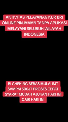 pinjaman kur BRI 100% diawasi OJK, pinjaman bisa semua untuk seluruh wilayah Indonesia, walaupun kerja di TKW, cukup dengan KTP, pencairan paling lama 15- menit pinjaman di acc #bank #bri #pinjamanonline #amanah #fyp 