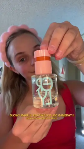 love my new skin care products from @erlyskin !! Daily Splash and Daily Dew give my skin the perfect amount of glow🌟 USE CODE ABBYJAMES10 !! #erlyskin #gameday #grwm #makeuproutineeveryday 