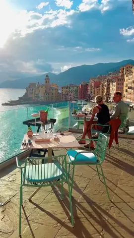 CAMOGLI-LIGURIA ITALY 🇮🇹 Here’s a description of Camogli, Liguria in English: --- Camogli is a picturesque fishing village located on the Ligurian Riviera, not far from Genoa. Nestled between the sea and the green hills of Monte di Portofino, it is famous for its colorful seaside houses that line the promenade, creating one of the most iconic views of the Ligurian coast. Charming, authentic, and less crowded than its famous neighbors, Camogli captures the essence of Liguria with its relaxed atmosphere, vivid colors, and deep connection to the sea. #camogli #liguria #italy #travelitaly #traveltiktok 