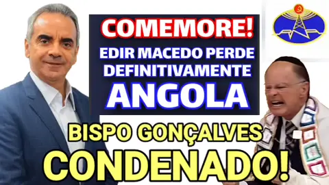 Enquanto bispos, empregados de Edir Macedo compartilham FAKE NEWS de uma suposta vitória e absolvição de Honorilton Gonçalves, o governo e a justiça Angolana transfere todos os templos e contas bloqueadas para a legítima liderança na pessoa do Bispo Valente Luis (Liderança reformada da Universal do país) e o antigo líder Gonçalves foi condenado a pagar multas a quem ele obrigou a fazer VASECTOMIA. Eles podem mentir e enganar, mas a VERDADE sempre aparece. 