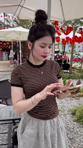 Thun ôm kẻ sọc vải đẹp