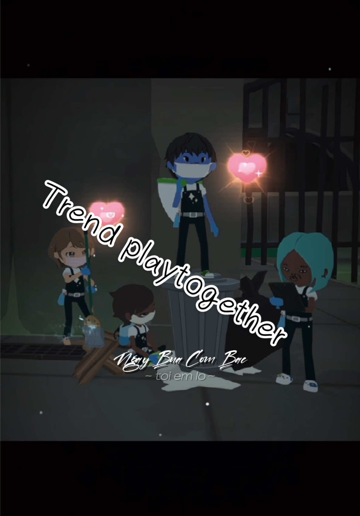 Mẹ cha thương cho em thân nghèo đói phiên bản #playtogether 