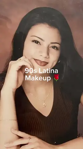 90s Latina Makeup 🌹      Primer: @Iconic London Underglow Blurring Primer Foundation: @Fenty Beauty soft Lit Foundation in 295  Concealer: @Kosas concealer  Extra Bright Concealer in Fantasy  Powder: @makeupbymario Surreal Skin Soft Blur Setting Powder in Neutral Peach  Brows: @Jones Road Beauty The Brow Gel, Kosas Pop Brow Pencil, @Saie Hydrabeam Concealer  Cream Blush: @hudabeautyshop Blush Filter in Intense Guava  Bronzer: @Rare Beauty  Contour Stick & @Benefit Cosmetics Hoola Bronzer  Eyeshadow: @Too Faced Natural Nudes Palette Eyeliner: @buxomcosmetics Powerline Liner & @eskia Delinador Intentso  Lashes: @ArdellBeauty Pre Mapped Lash Extensions in Cat Eye Lips: @Maybelline NY New York Filter Liner in Cross The Line, @maccosmetics atte Lips in Cool Teddy, & MAC Lip Glass #90smakeup #makeup #90slatina #makeuptutorial #latinamakeup    
