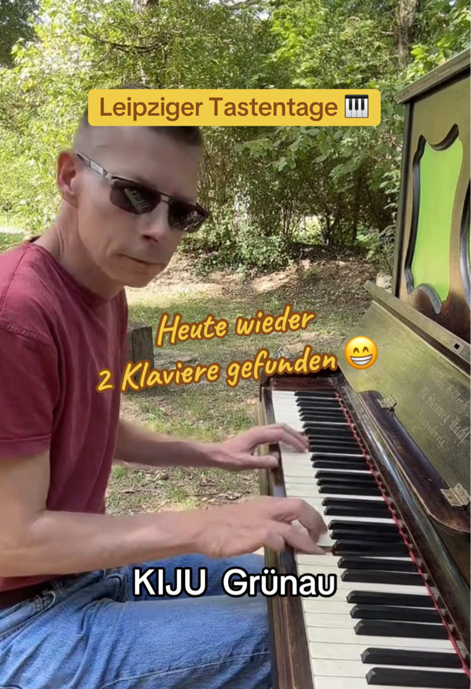 #LeipzigerTastentage 🎹 Und wieder 2 Klaviere gefunden 😁 #Piano #SteveMusik 