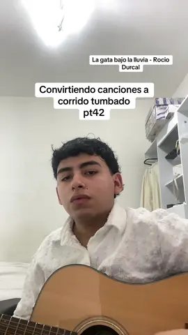 Reportese el que pidio esta rolitaa perdi el comentario😫 #lagatabajolalluvia #rociodurcal #corridostumbados #regionalmexicano #cover 