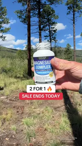 Price shown was live at time of posting. Tap the to see if it’s still on sale. #magnesium #magnesiumcomplex #topluxmagnesium #topluxnutrition 